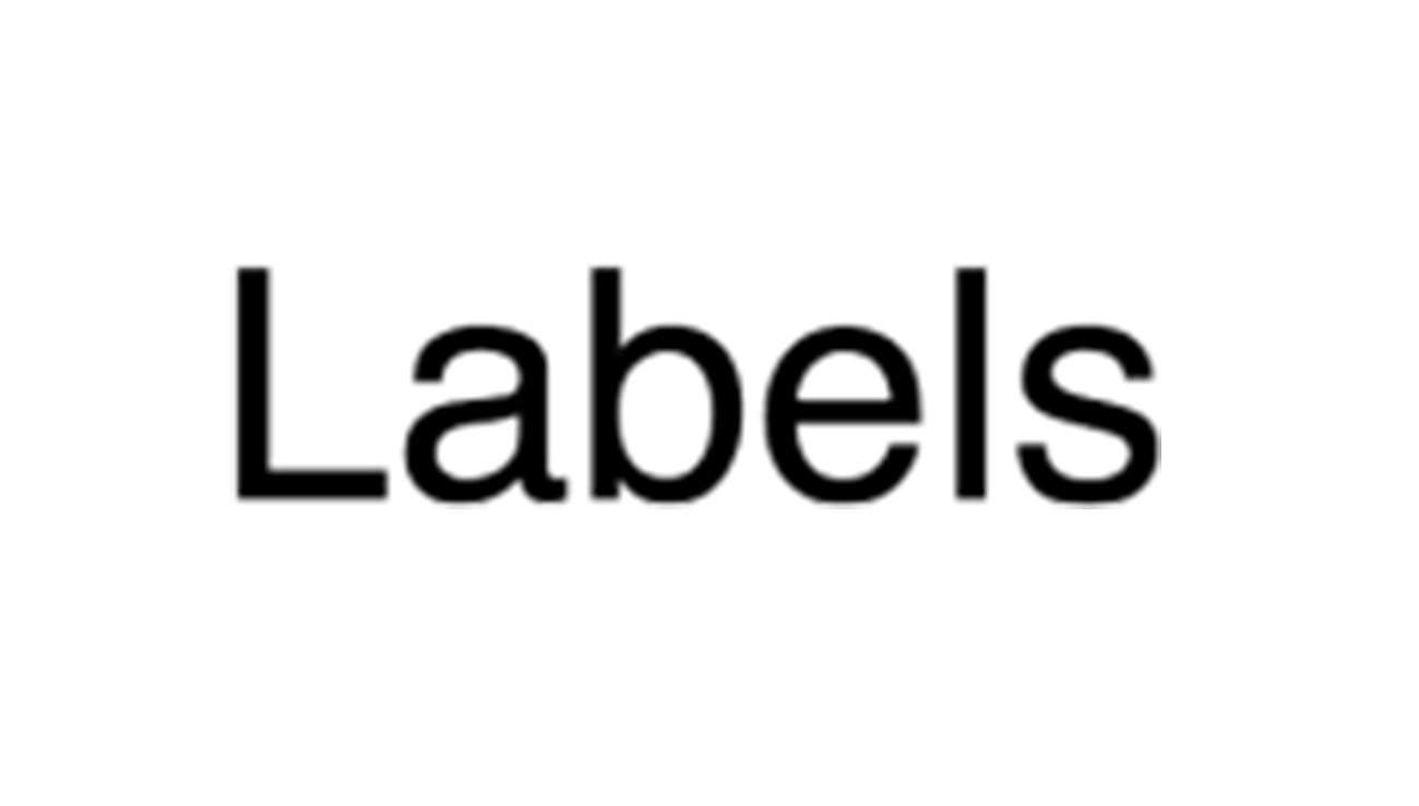 labels