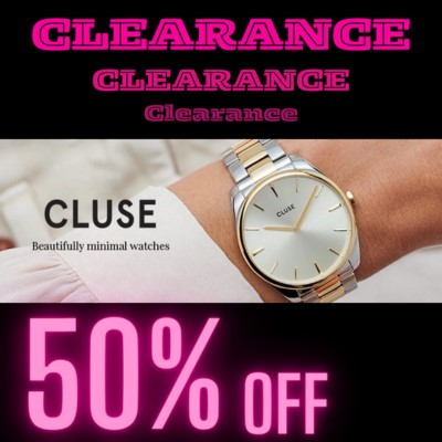 50% off all CLUSE Watches at Swift Quartz